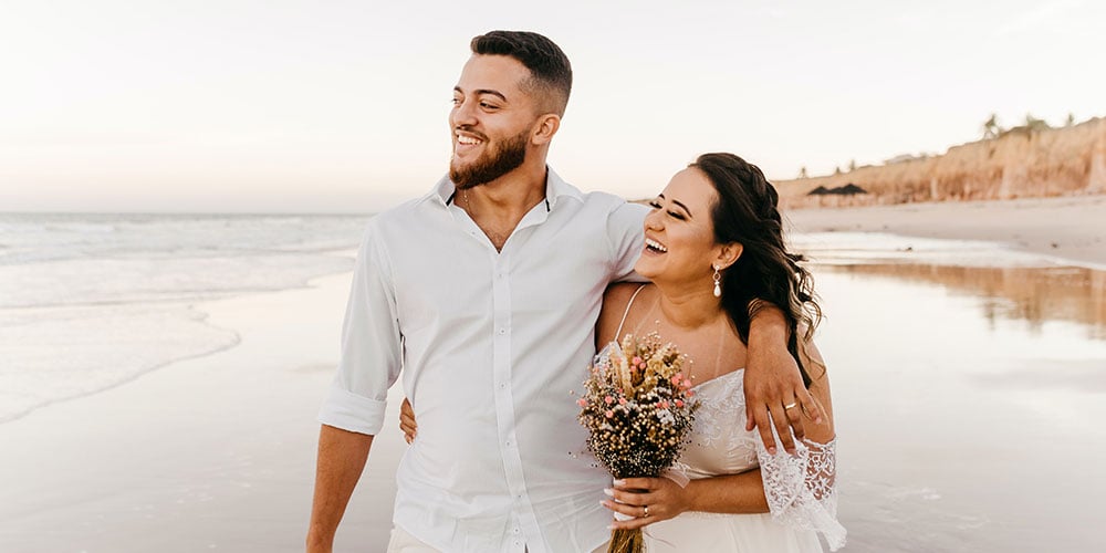 Beach-Wedding-Couple