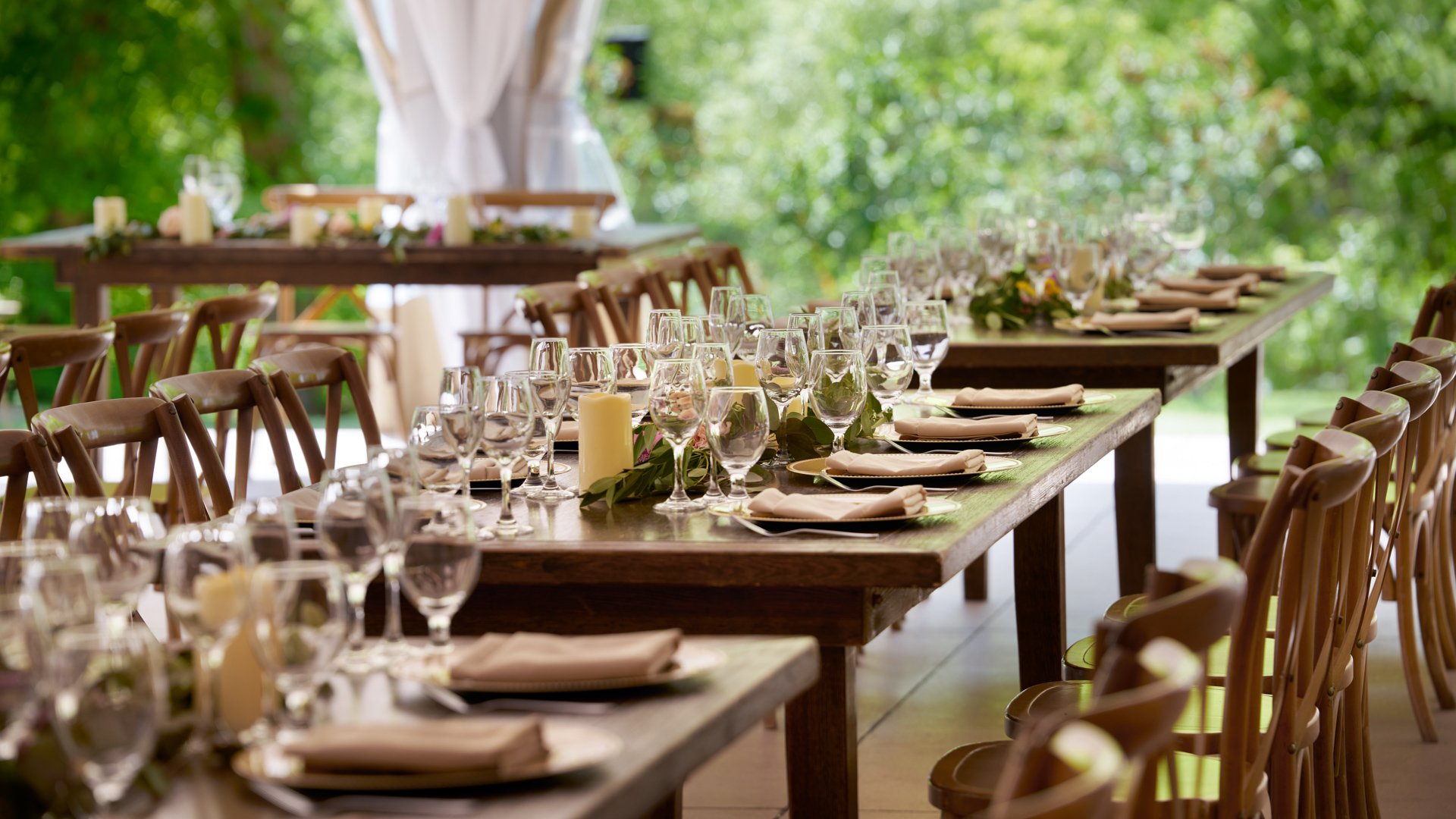 12 - Boulder Creek - BORC - Reception Tent - Table Detail