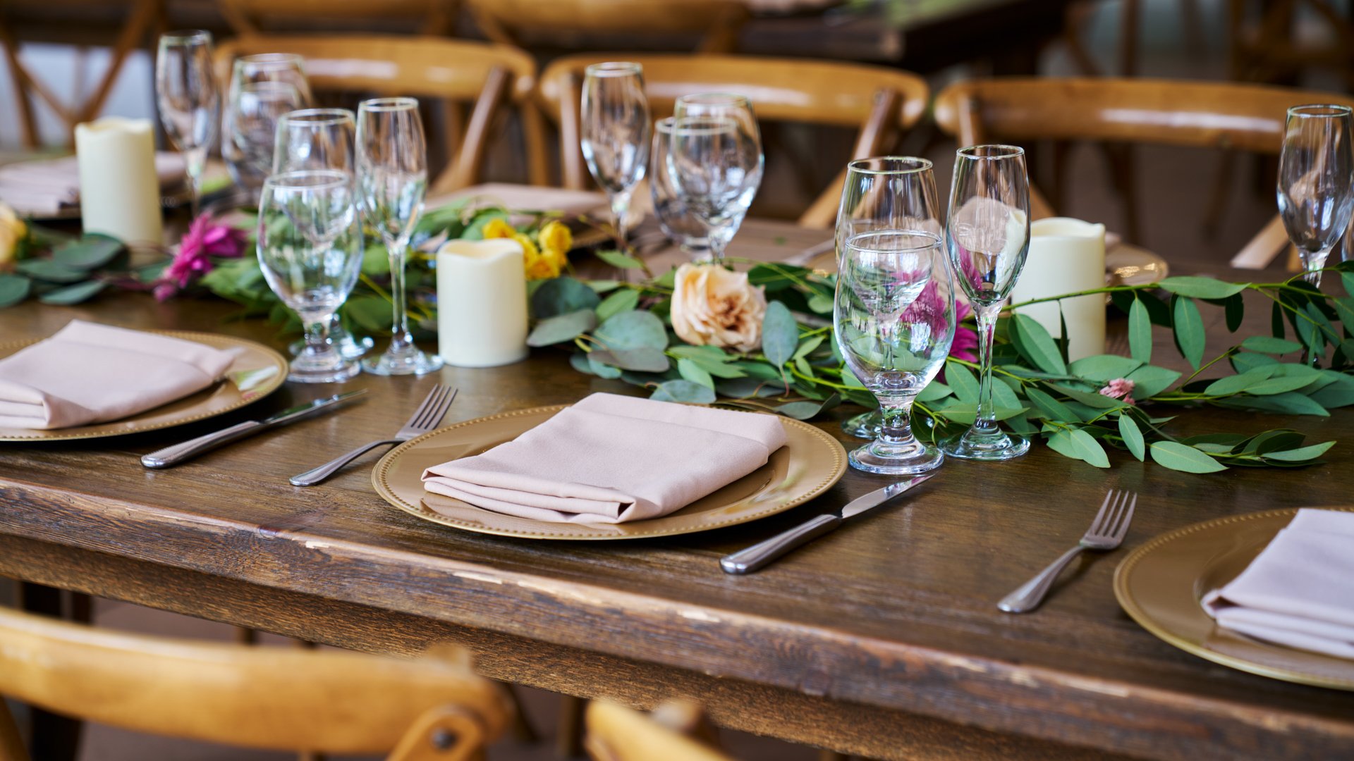 26 - Boulder Creek - BORC - Reception Tent - Table Detail