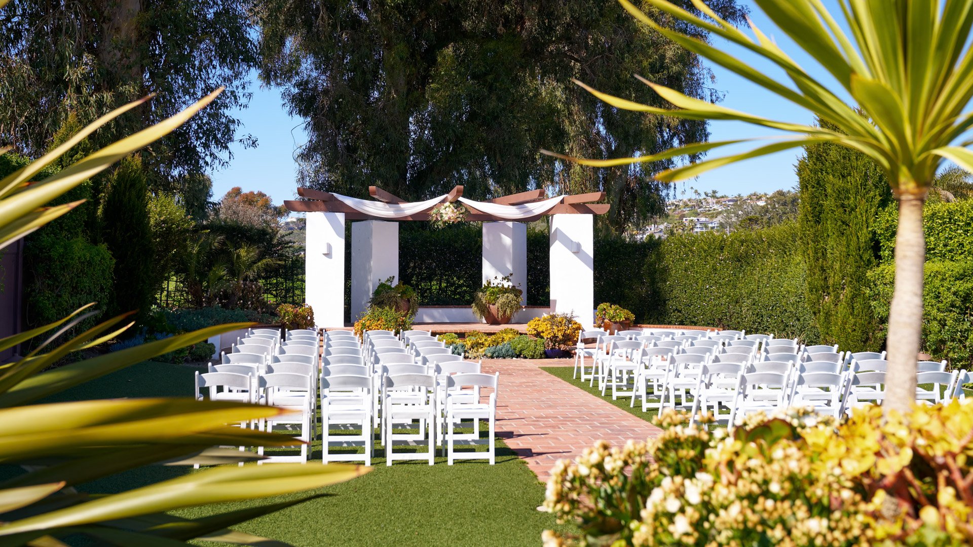 3 - san Clemente Shore - SACL - Garden Pergola - Ceremony