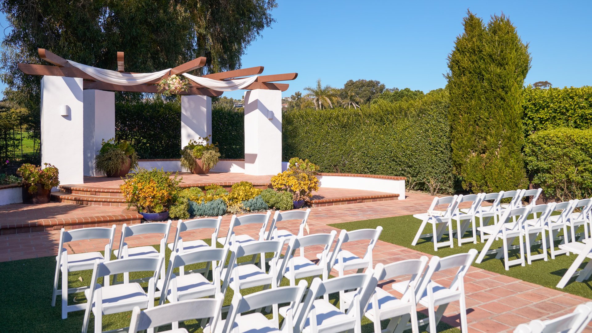 4 - san Clemente Shore - SACL - Garden Pergola - Ceremony