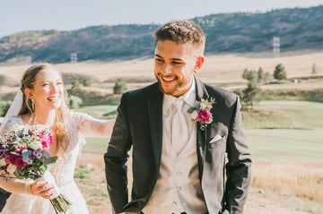  Emma & Austin Esparza's 'First Look' at Ken Carly Vista by Wedgewood Weddings