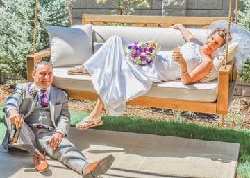 Newlyweds Cheryl and Dan Martinez think their wedding at Ken Caryl Vista was the best of 2020 - Wedgewood Weddings