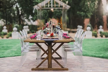 Wedding seating arrangements by Wedgewood Weddings