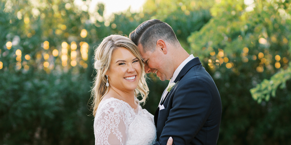 Arizona Bride Has Late Fiance Edited into Wedding Photos